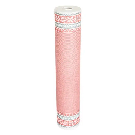 PREMIUM paper runner "a'la linen" in roll, "Oslo", 40 cm x 12 m 1 pcs .