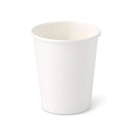 Paper cup white dispersion 250 ml, diameter 80 mm 50 pcs.