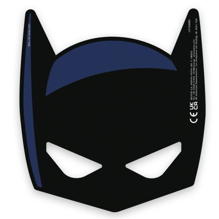 Maski papierowe "Batman" 6 szt.