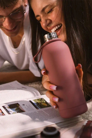 RAGS'y MOJO Tea Rose / Red Thermal Bottle 500 ml, 1 pc.