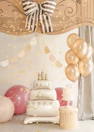 Standing Foil Balloon "Cake", 70 × 100 cm, 1 pc