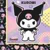 2-ply napkins “Kuromi”, 33 × 33 cm, 20 pcs