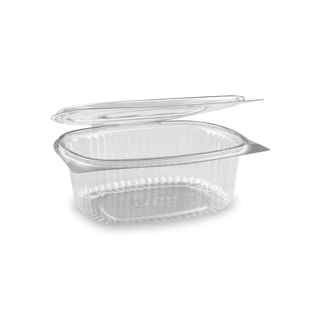 Pojemnik rPET z pokrywką 750 ml, 17,5 x 14,5 x 6 cm, 50 szt.