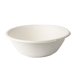 Wood pulp bowl 1500 ml, ¶. 22 cm, H. 7 cm 50 pcs.