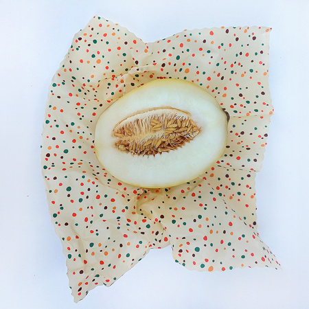 Waxwork "Dots" size "L" 36 x 36 cm 1 pcs.