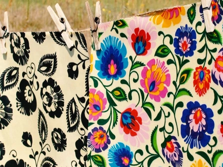 Waxwork "Folk Flowers" size "L" 36 x 36 cm 1 pcs.