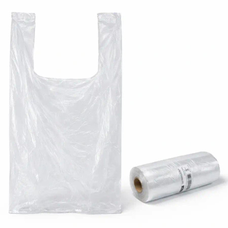 Disposable tear-off plastic bags Paclan Expert 22+12 x 29 cm, 120 pcs