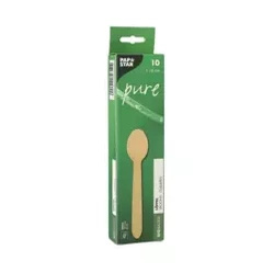 Wooden spoons 16 cm PURE 10 pcs.