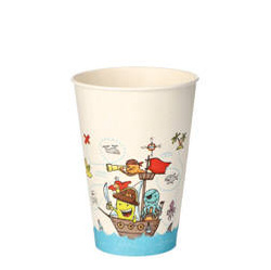 Paper cup "Pirate Crew" 200 ml, ¶. 70 mm 10 pcs.