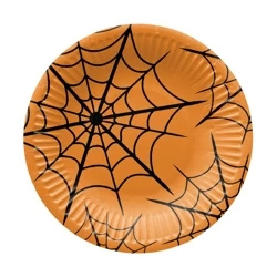 Round paper plate "Funny Halloween" ¶r. 18 cm 8 pcs.