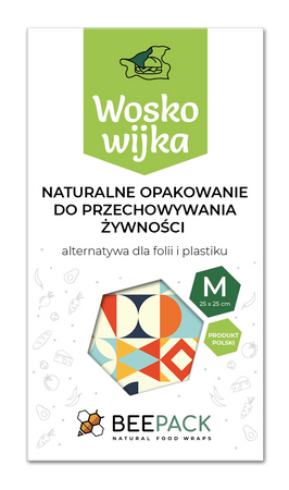 Wax "Geometric Pattern" size "M" - 25 x 25 cm 1 pcs.