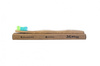 FLAT medium bamboo toothbrush 1 piece.