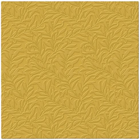 Serwetki 3-warstwowe, tłoczone, złote 33 x 33 cm 20 szt.
