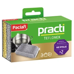 Gąbki do zmywania naczyń teflonex Paclan 2 szt.