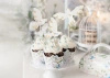 Dekoracje do muffinek "Gołębie", 14,5 cm, 6 szt.