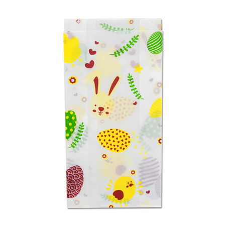 Paper bag white "Easter" 15+6,5 x 29 cm 1000 pcs.