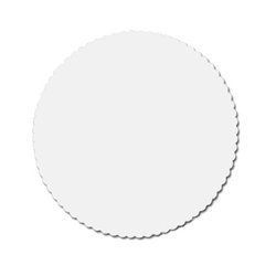Cardboard cake pads white 30 cm 100 pcs.