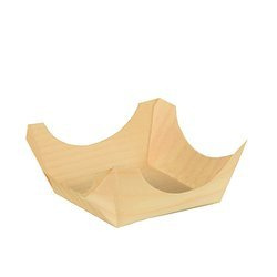 Wood bowl 6 x 6 x 2.5 cm 50 pcs.