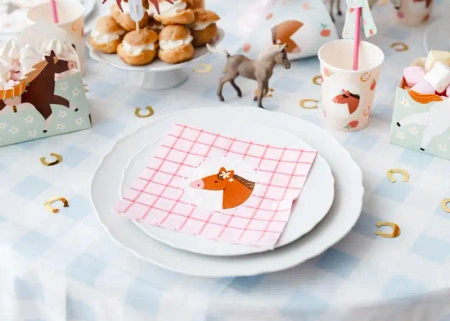 Paper Napkins "Horse", 33 × 33 cm, 12 pcs