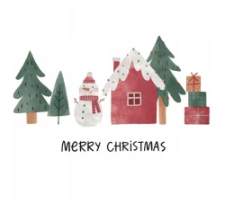 3-layer napkins "Christmas", 1/4, 33 x 33 cm 20 pcs.
