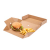 Burger box folding set 24,5 x 12 x 10 cm 100 pcs.