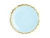 Paper Plates "Blue", 18 cm, 6 pcs