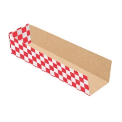 Tacka na hot doga "Fitipaldi" / "Kratka" 4,7 x 18,2 x 4 cm, 200 szt.