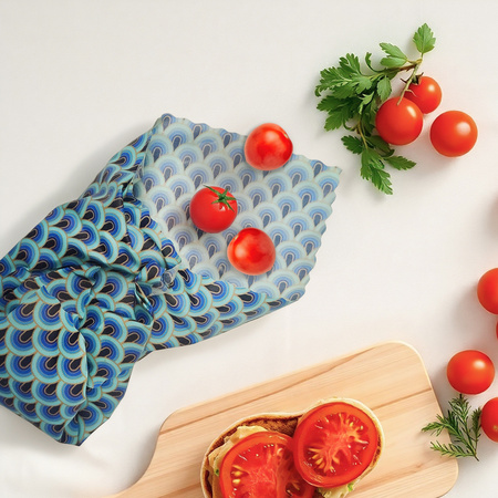 Woskowijka "Fale" rozmiar "L" 36 x 36 cm 1 szt.