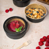 Paper lid with cellulose window for Vegware Bowl Ø 150 mm 50 pcs