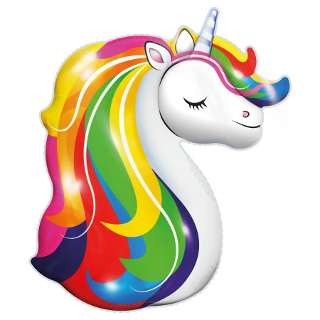 Balony foliowe "Unicorn", 52 x 75 cm, 1 szt.