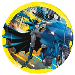 Paper plates "Batman", 23 cm, 8 pcs