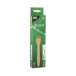 Widelce z drewna 16,5 cm PURE 10 szt.