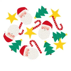 Christmas confetti 3.5 x 2.4 cm, 1 op. (~80 pcs.)