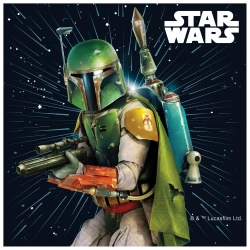 Serwetki 2-warstwowe "Star Wars", 33 x 33 cm, 20 szt.