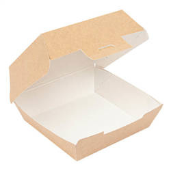 Burger box termiczny, rozmiar "S", 13 x 12,5 x 6,2 cm 50 szt.