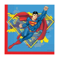 2-ply napkins “Superman”, 33 × 33 cm, 20 pcs