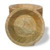 Bowl made of Sal tree leaves, Ø 16.5 cm, height 3.5 cm, 400 ml, 20 pcs