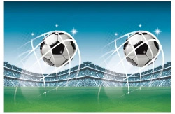 Reusable tablecloth “Football” 120 × 180 cm, 1 pc