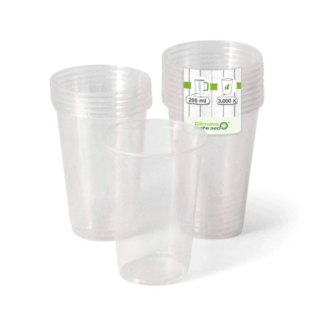 PLA cup 200 ml, diameter 71 mm 100 pcs.