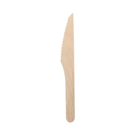 Wood knives 16,5 cm PURE 10 pcs.