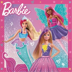 Serwetki 2-warstwowe "Barbie", 33 x 33 cm, 20 szt.