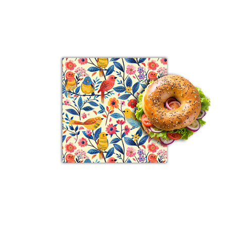 Woskowijka "Ptaszki" rozmiar "M" 25 x 25 cm 1 szt.