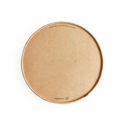 Vegware kraft paper bowl lid ¶r. 185 mm 50 pcs.