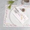"Noel" cutlery bags with napkin, 22.5 x 11.2 cm, 250 pcs.