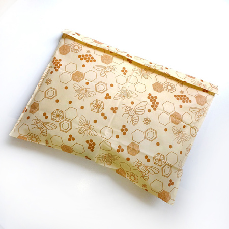 Beeswax bags “Bees” XL 36 × 32 cm, 1 pc.