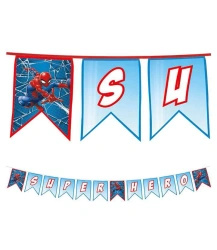 Baner wielorazowy, "Spider-Man" 1 szt.