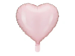 Balon foliowy "Różowe Serce", 45 cm, 1 szt.