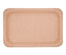 Kraft paper tray 13 x 20 cm 100 pcs.