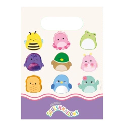 Torebki papierowe "Squishmallows" 16 x 22 cm 4 szt.