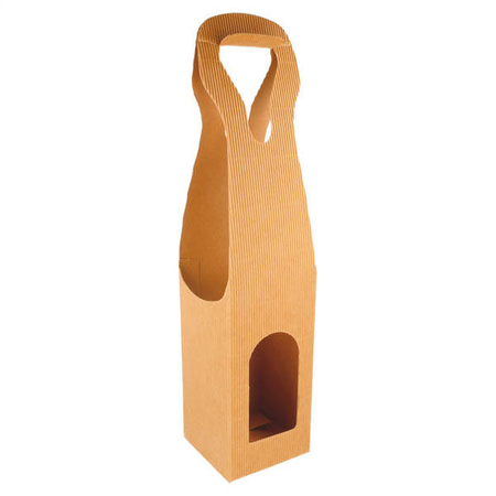Kraft wine gift box 9 x 9 x 41 cm 5 pcs.